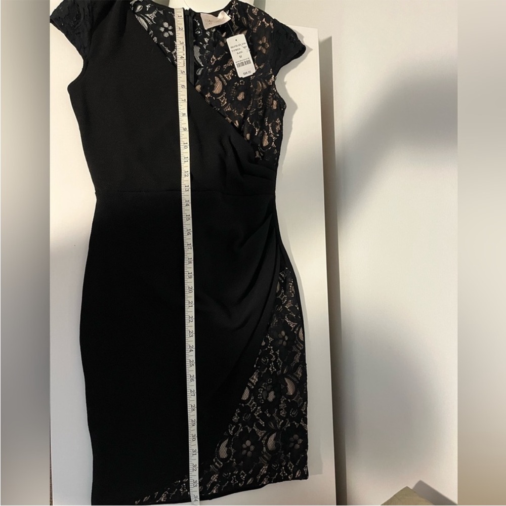 NWT Mendocino Black Lace Dress - Picture 5 of 9